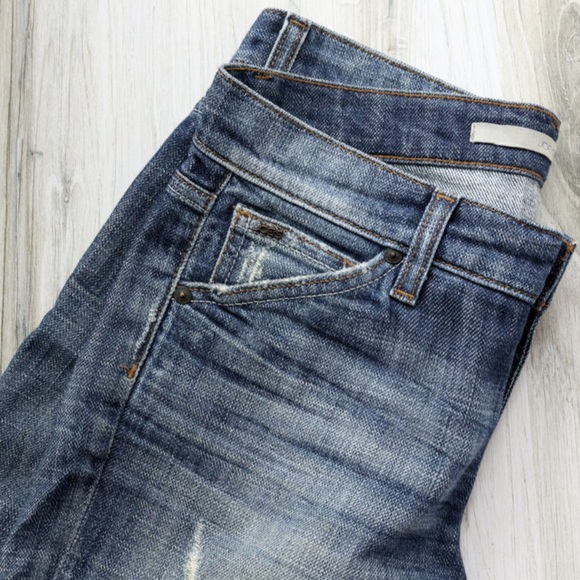 Joe's Jeans Distressed Denim Shorts - Picture 4 of 6